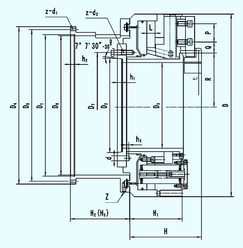 米乐m6弹簧气动管子卡盘(图2)
